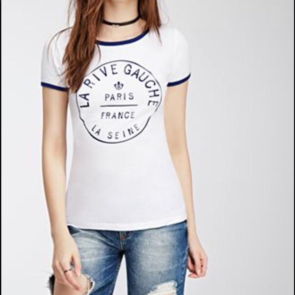 RIVE GAUCHE RINGER TEE